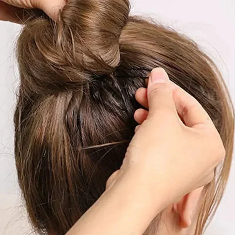 50/500 шт. черные заколки для волос женщин заколка женские невидимая волна вьющиеся