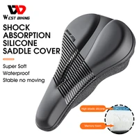3d gel bicycle saddle cover men women mtb road cycle selle velo route coprisella bici asiento bicicleta gel soft bike seat cover