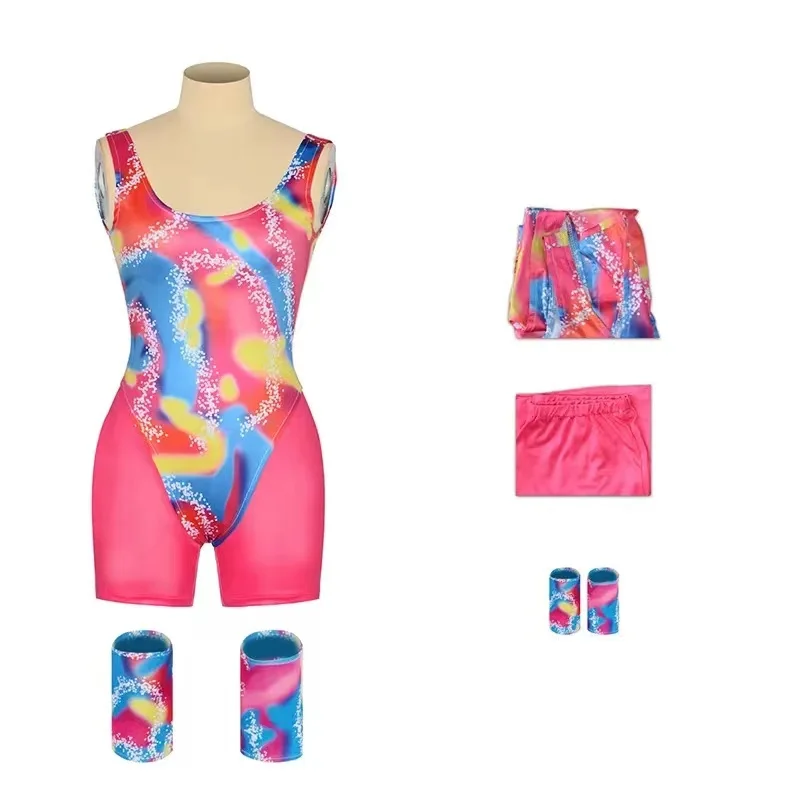 Новинка костюм для косплея из фильма женщин мужчин детей Платье Марго