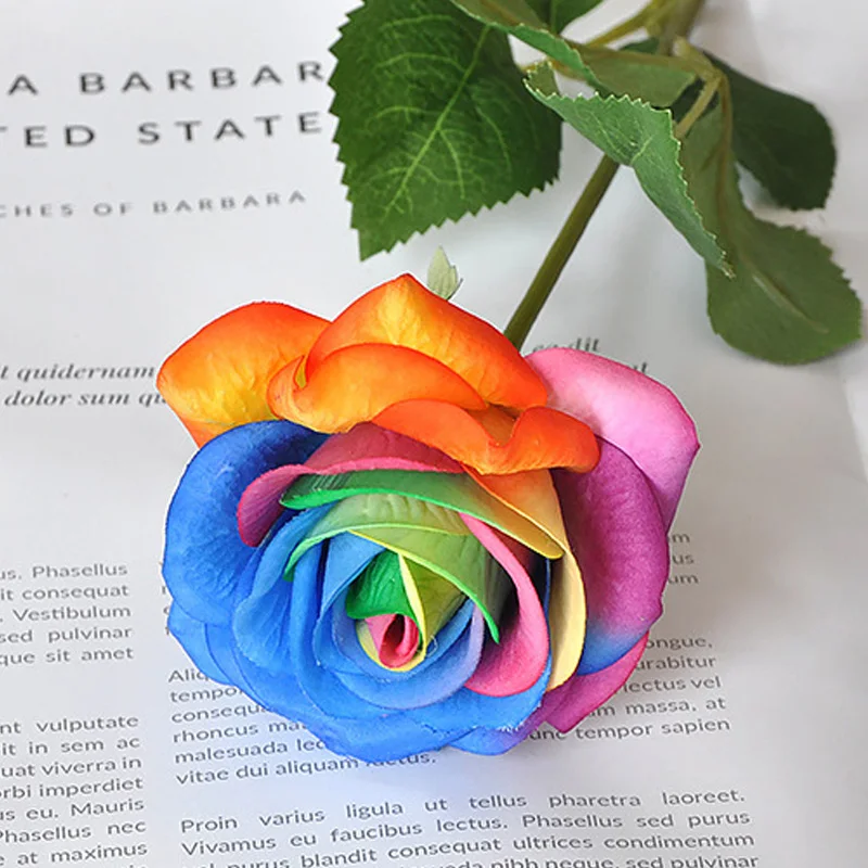 

Artificial Flower Simulation Moisturizing Rose Fake Plant Home Table Flower Arrangement Decor Wedding Valentine's Day Decor
