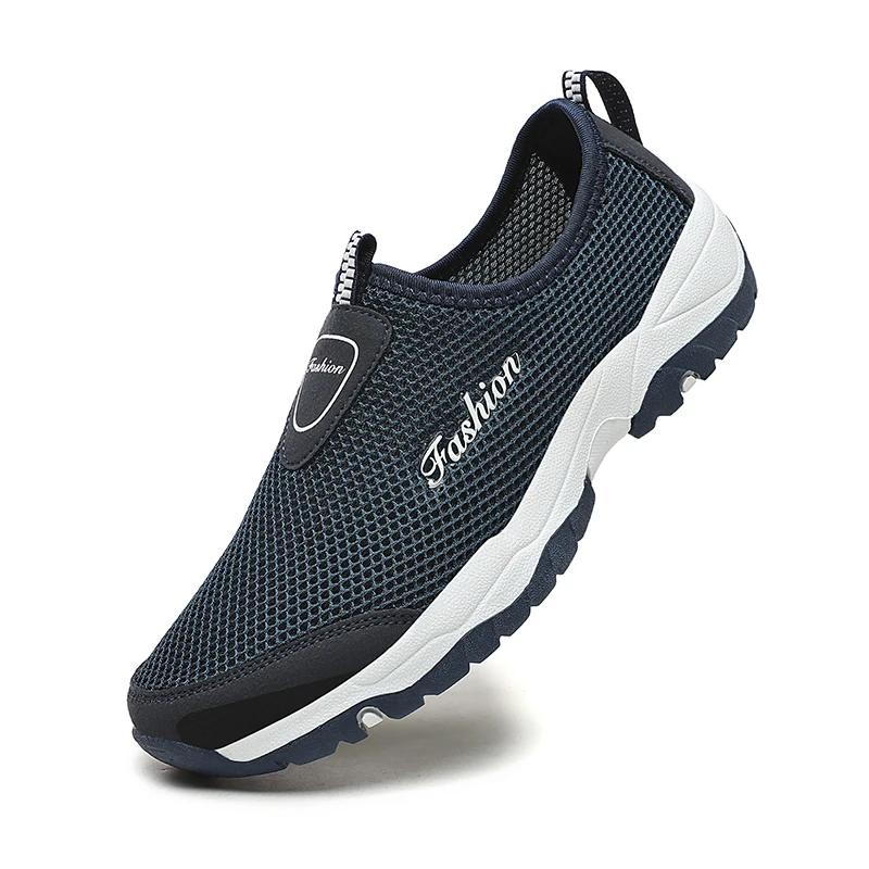 

New Arrival Men Fashion Breathable Outdoor Sports Aqua Shoes Canyoneering Beach Walking Mesh Sneakers Water River Tracing