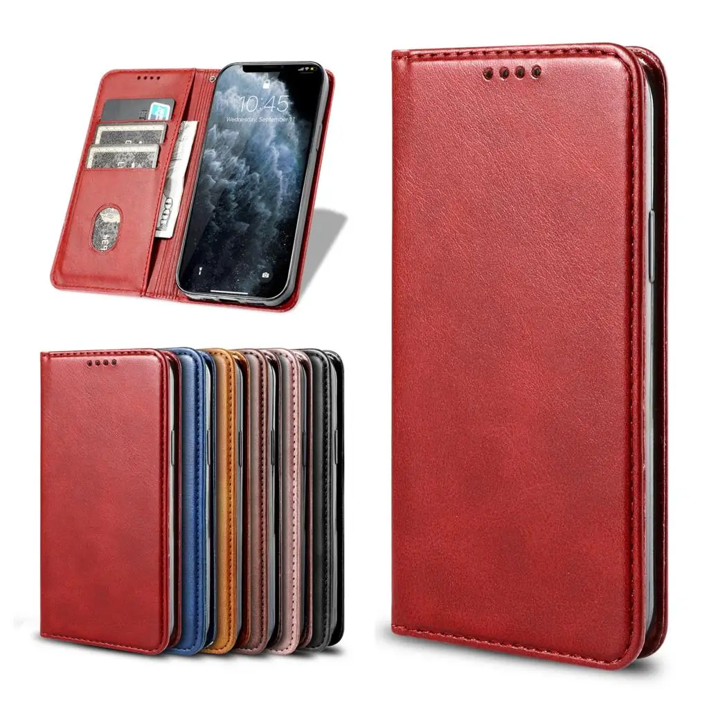 

Luxury Wallet Soft Leather Case For Xiaomi Redmi Note 10Pro 10S 9Pro 9S 8T 8Pro 9A 9C Flip Card Slot Phone Case For POCO X3 GT