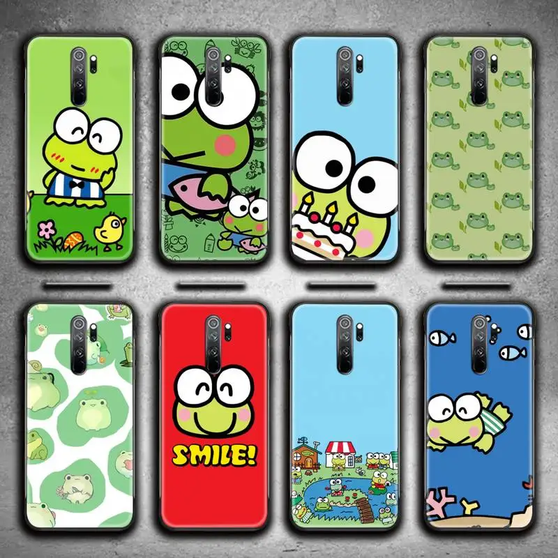 

KEROKERO KEROPPI Phone Case for Redmi 9A 9 8A Note 11 10 9 8 8T Pro Max K20 K30 K40 Pro