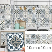 waterproof removable wall decals mandala style decorative wall stickers moroccan tile stickers home kitchen decoration