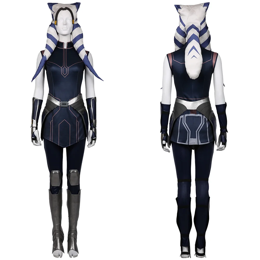

Ahsoka Tano Cosplay Costumes Dress Outfits Halloween Carnival Suit