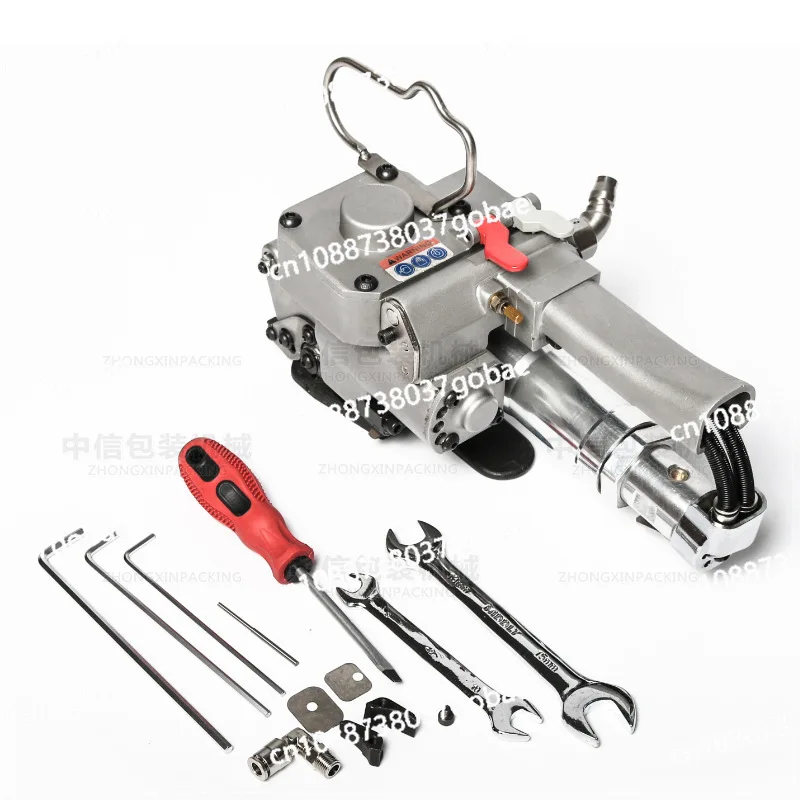 ZONESUN Пневматический пресс-подборщик PP/PET Пластиковая стальная лента Обвязочная