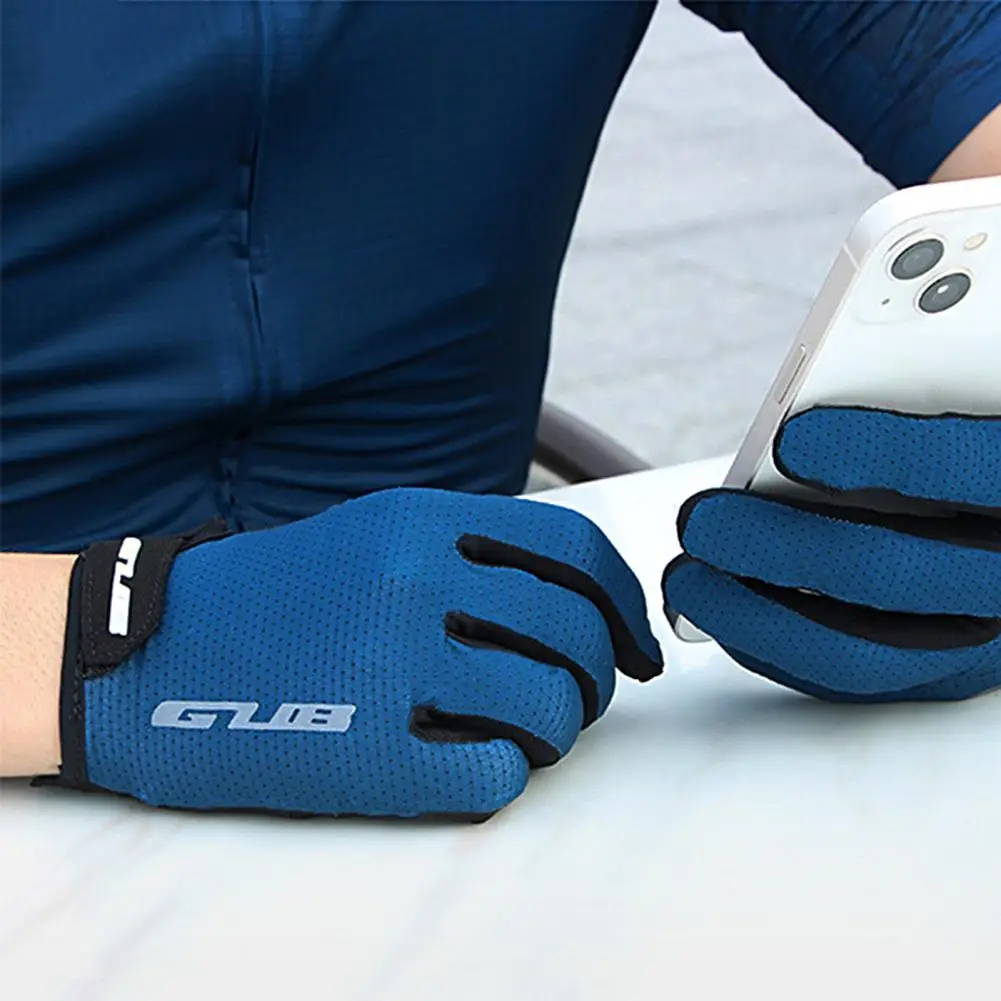 

Gloves 1 Pair Useful Touch Screen Sporting Goods Long Full Fingers Women Men Bicycle Gloves for Outdoor