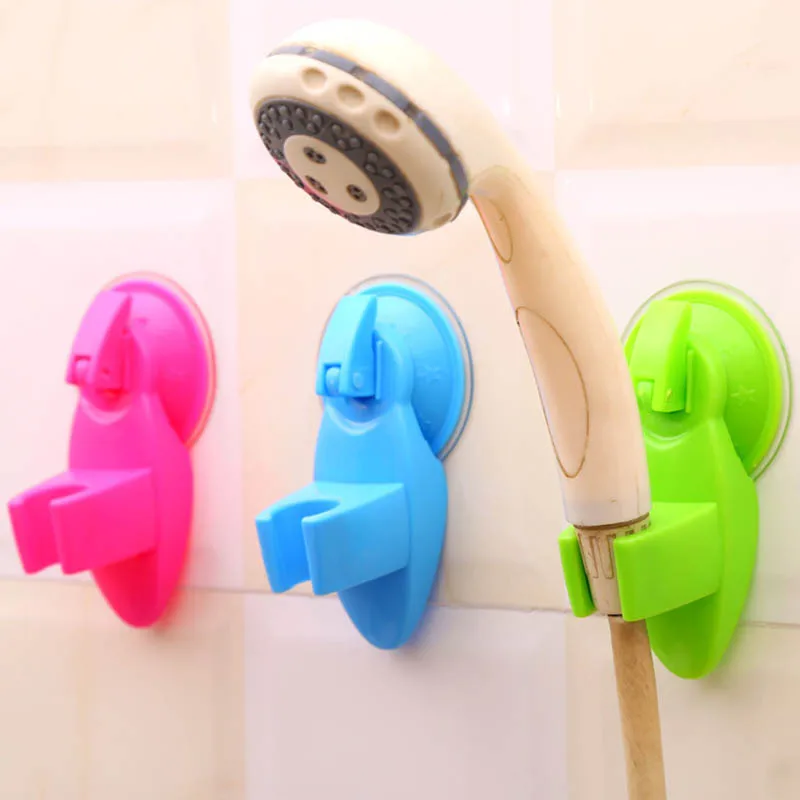 

1Pcs Shower Head Rack Shower Sprinkler Holder Shower Head Shelf Adjustable Suction Cup Bathroom Accessories Strong Attachable