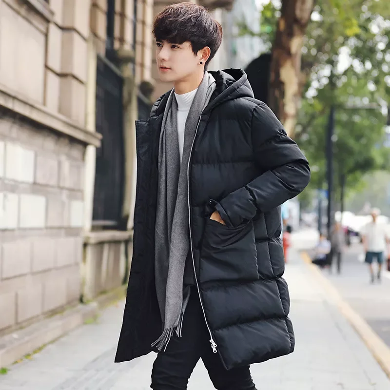 Medium and Long Style Coats Overcoat for Male Casual Outer Wear Clothing Garment 2022 Brand Winter Men's Jackets