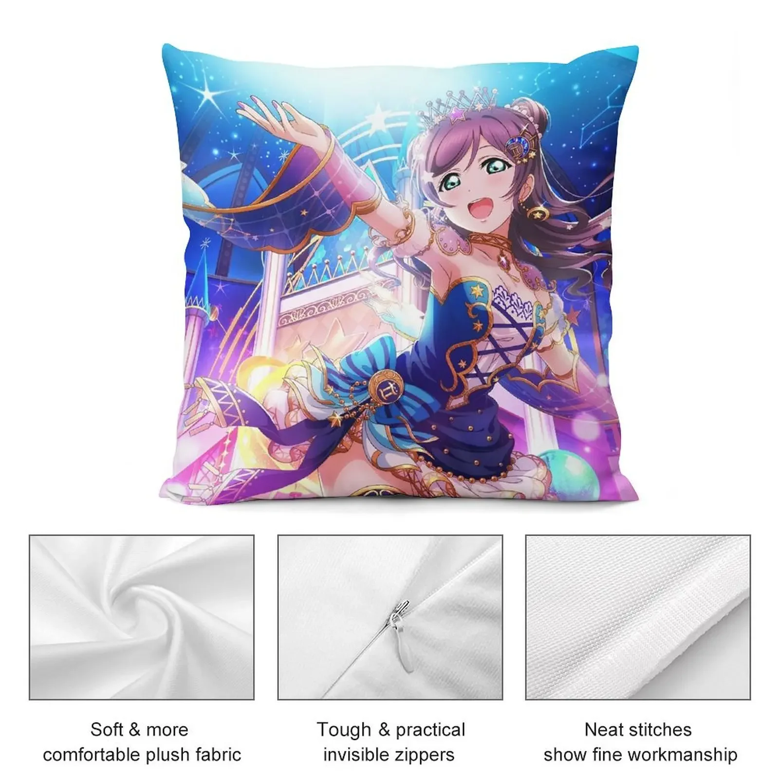 Декоративная наволочка Nozomi Toujou/Tojo из полиэстера