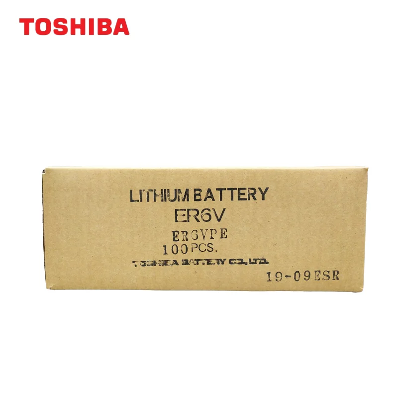 Литиевая батарея для сервера TOSHIBA ER6V-4 PLC с разъемом подходит мотоцикла Toshiba YASKAWA