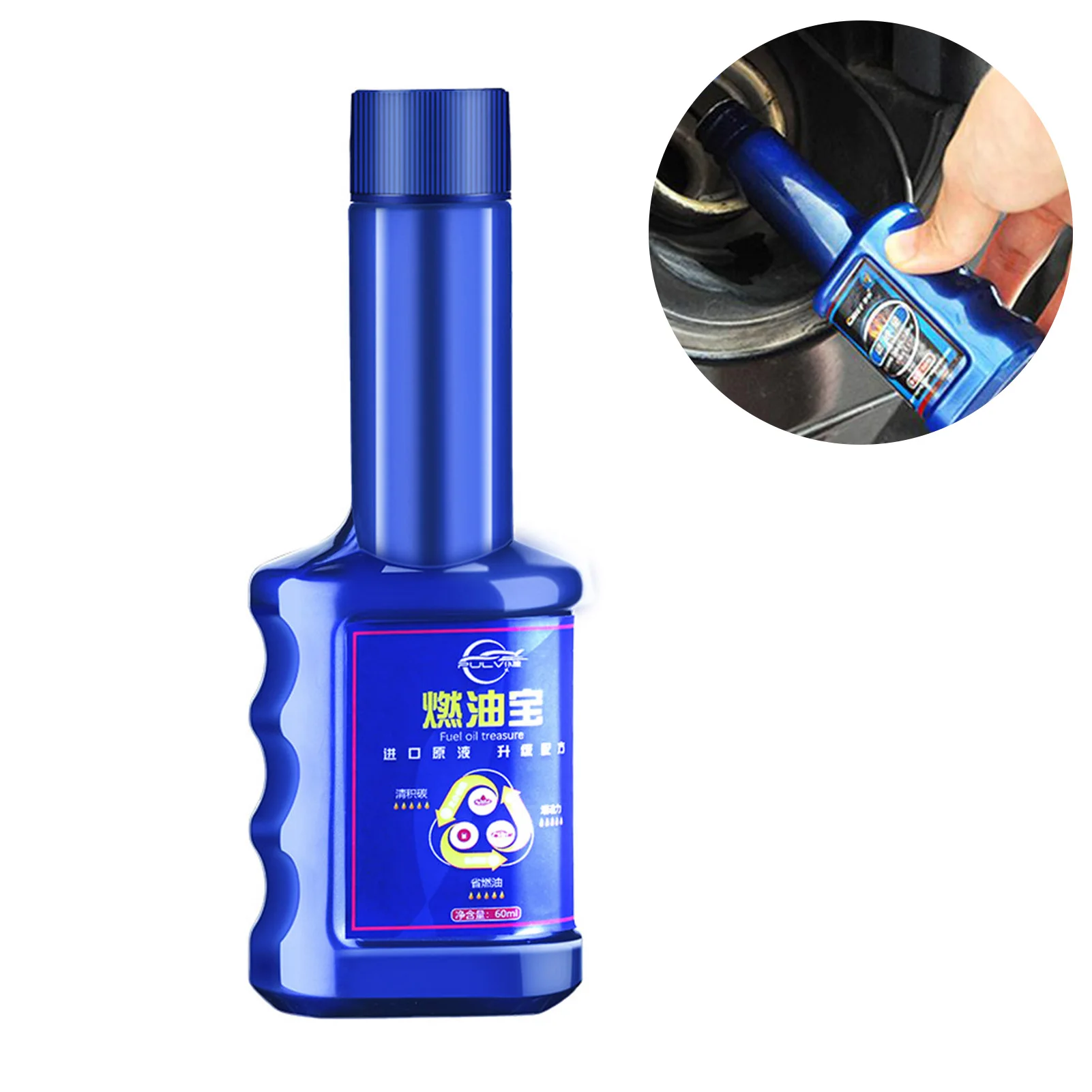 

60ml / 2oz Fueladditive FuelStabilizer To Save Gasoline Increase Power For FuelSaver Remove Engine Carbon Deposit Or Quick Easy