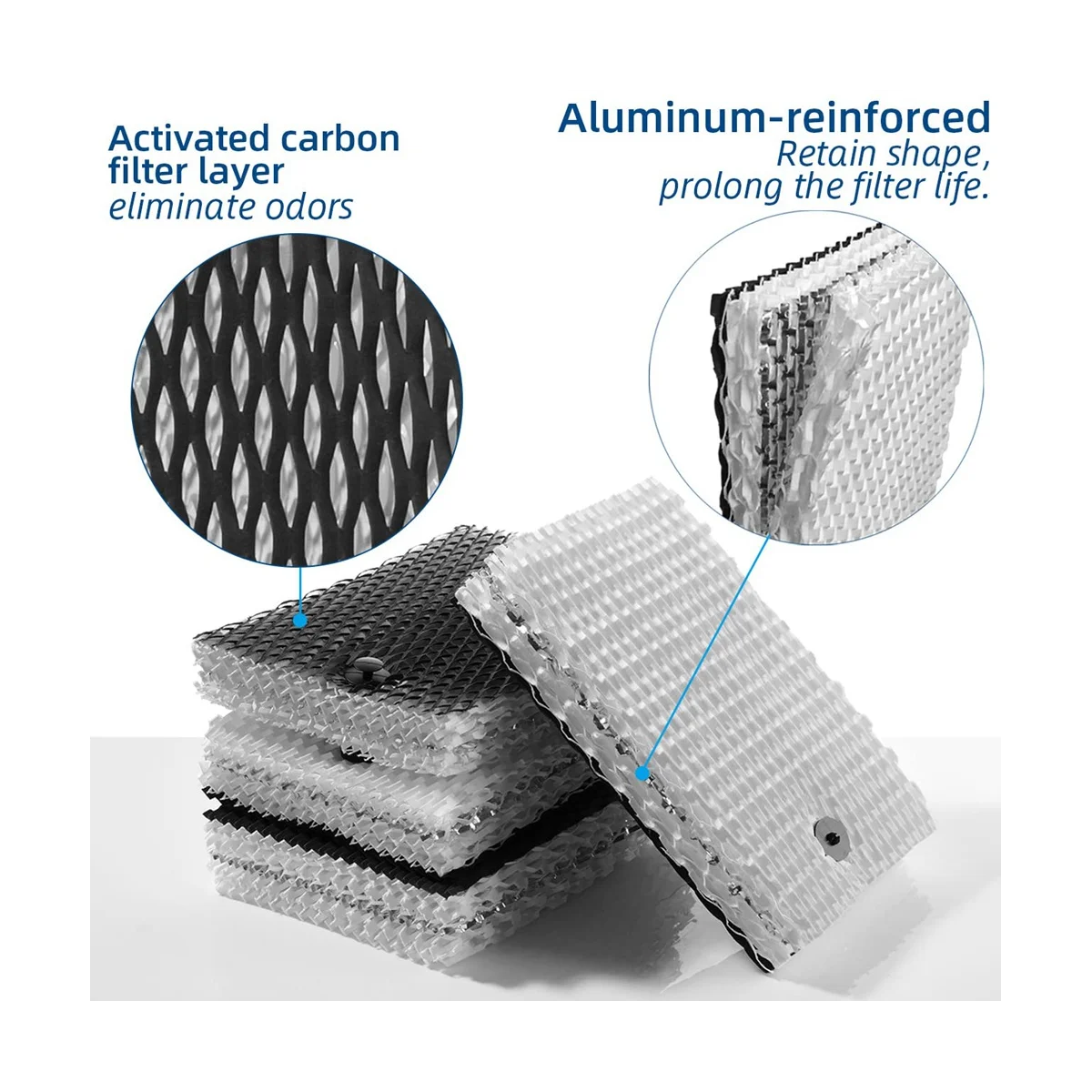 Увлажнитель воздуха HWF100 фитиль фильтр E замена для увлажнителей redbionaire BWF100 4