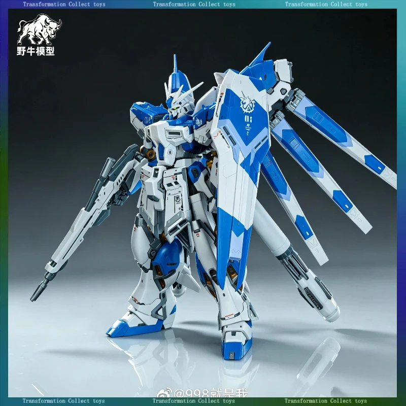 Фото Набор для сборки меха Bison Model 1/100 Hi-V (увеличенная версия) с двойной броней RG GK и дополнительной головой 1/72, пластиковая модель для сборки №1