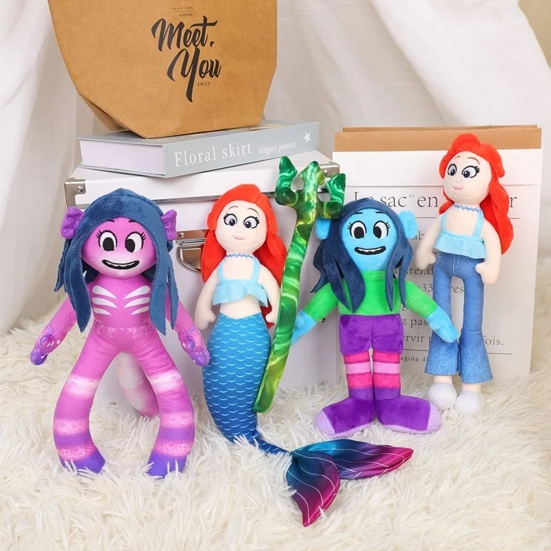 

Новые милые плюшевые игрушки Ruby Gillman в стиле аниме для подростков Kraken, милые русалки, высококачественные Мультяшные мягкие набивные куклы для детей, Подарочная игрушка