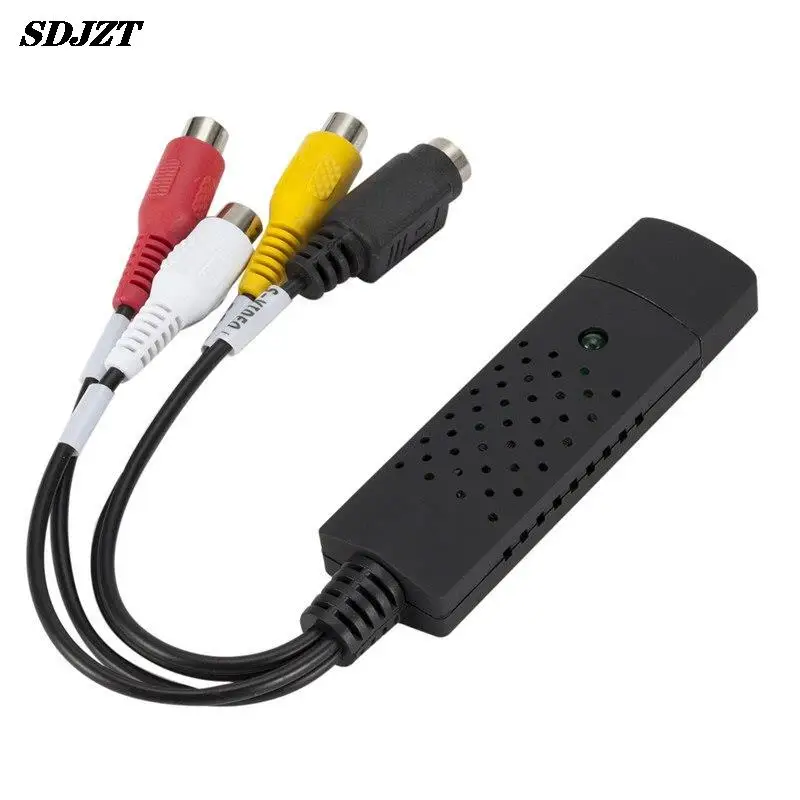 

1PC Portable USB Audio Video Capture Card Adapter AV Signal Capture Data Capture Card One-way Usb Capture Card NEW