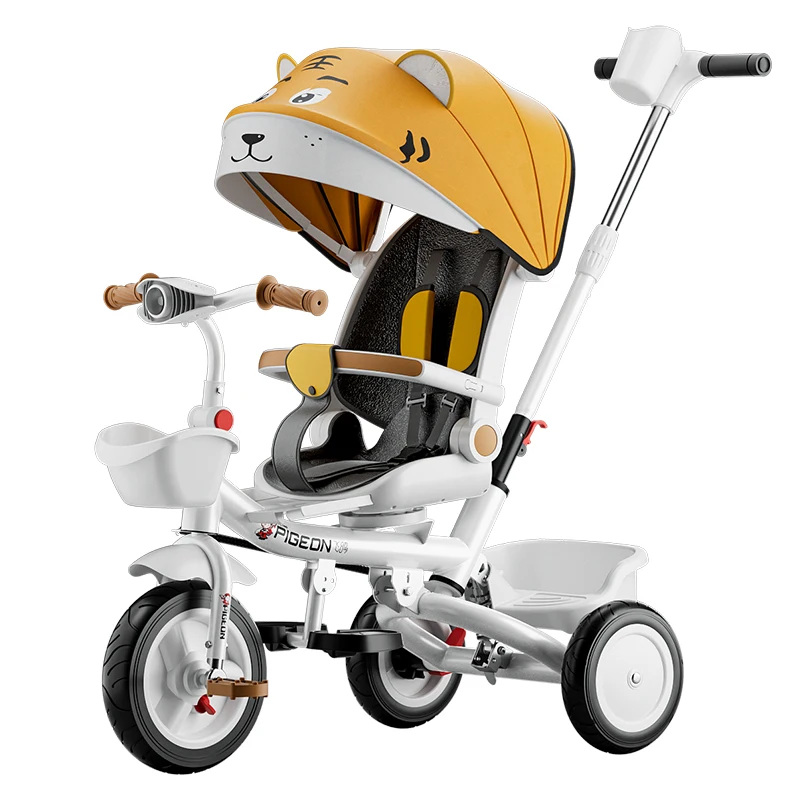 

Sliding Baby Artifact Children's Tricycle Bicycle 1-3-6 Years Old Large Baby Trolley Baby Bicycle