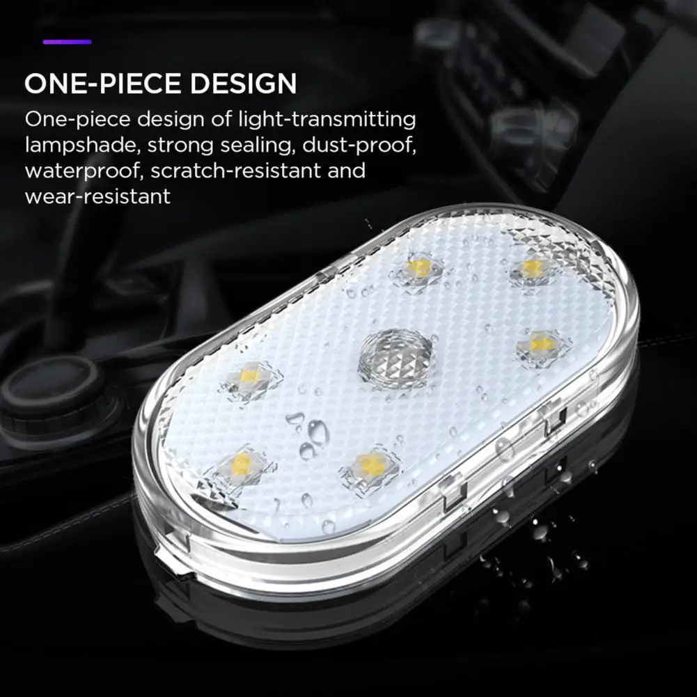 

Reading Lamp Touch Switch Wiring Free RGB Car Ceiling Atmospheres Light for Car