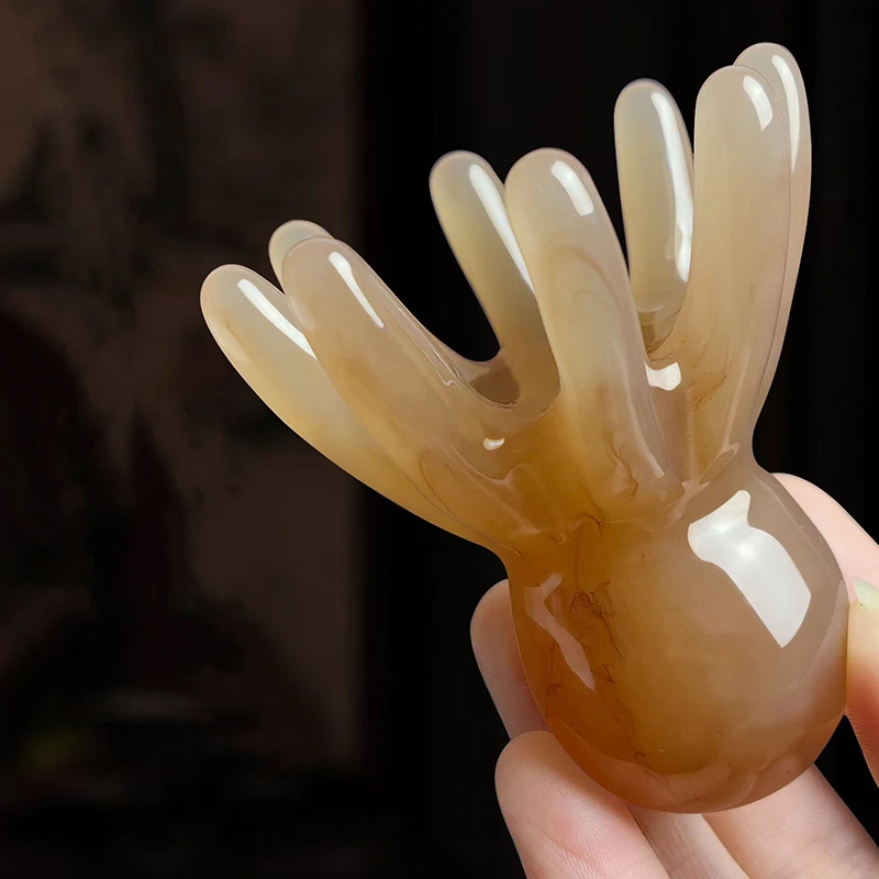 Массажная расческа для акупунктурных точек Define Beauty материал смолы часть тела