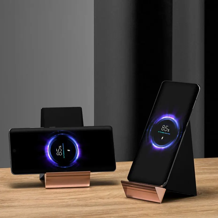 Беспроводная зарядная подставка Xiaomi Mi максимальная мощность 100 Вт