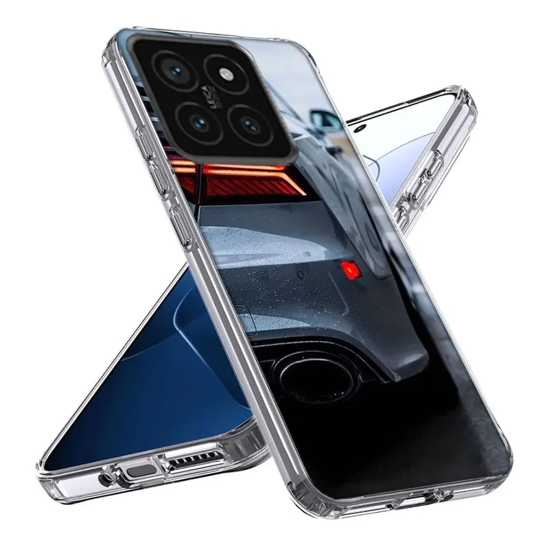 A Magical Luxury Sedan Clear Phone Case For Xiaom Mi 12 12T 11T 10T 9T 13 11 10 9 8 Lite CC9 CC9E Pro 6X 5X A1 A2 A3 Cover Coque