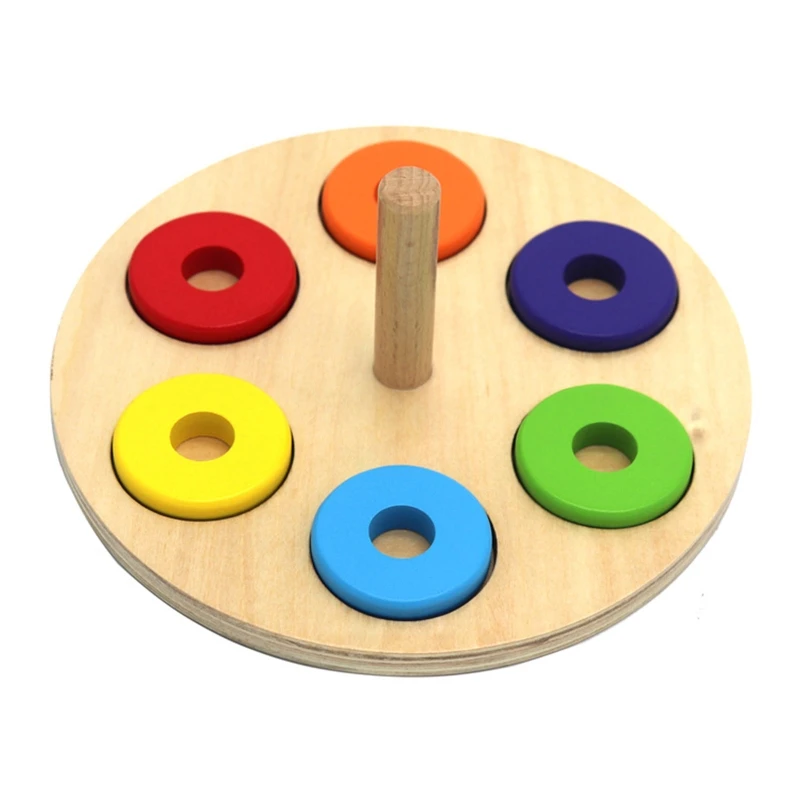 

Sensory Stacking Block Color Matching Toy Infant Preschool Early Learning Gift Dropshipping