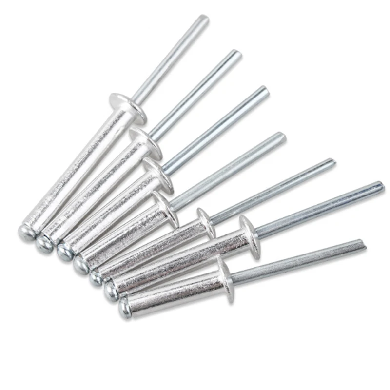 320 шт. M4.8 x 30 мм алюминиевый сплав куполообразные заклепки со стальными оправками