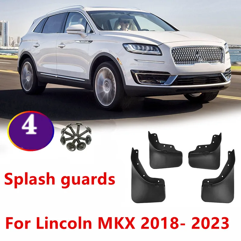 

4 шт., брызговики для Lincoln MKX 2017 2018 2019 2020 2021 2022