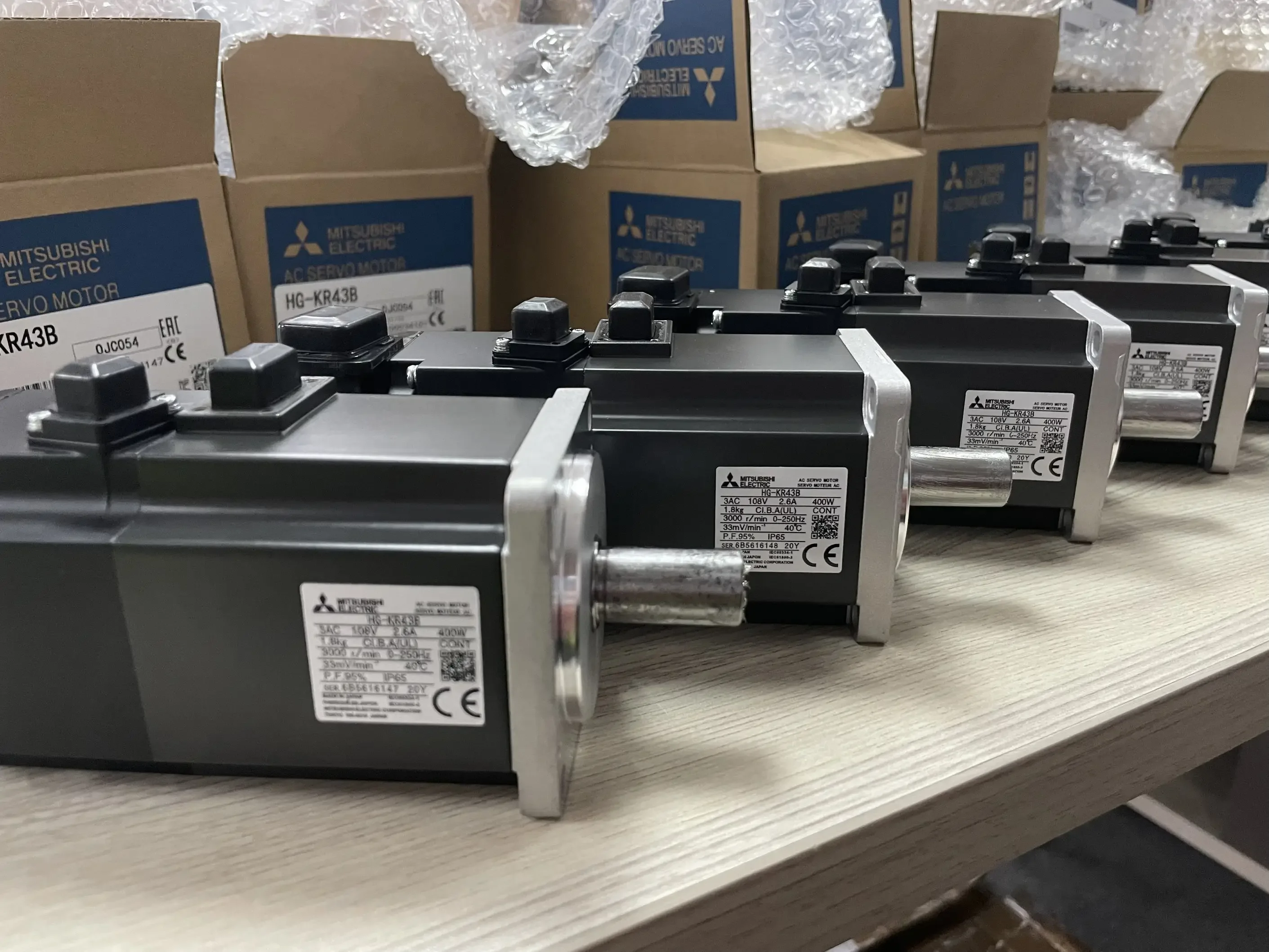 Mitsu bishi HG-KR43B 400w шпиндель cnc ac Серводвигатель Для lath