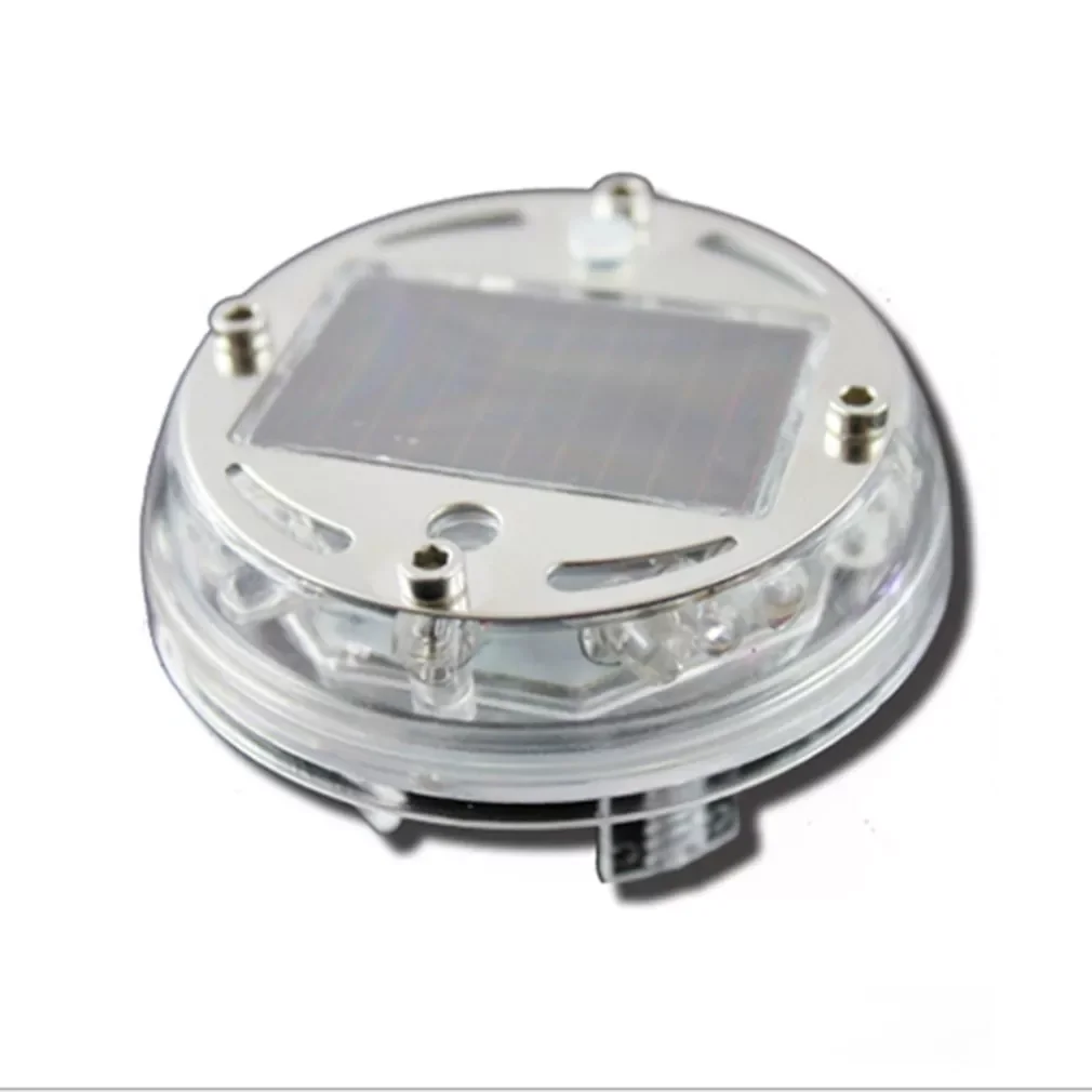 

Colorful solar hub lights