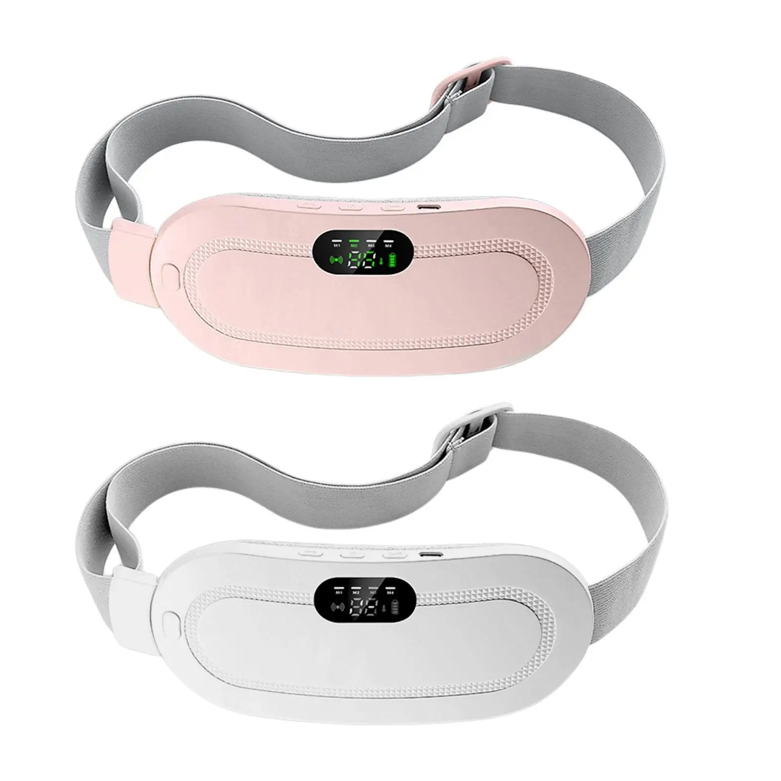 

Portable Cordless Electric Heating Pad 3 Heat Settings Warming Waist Belt for Menstrual Period