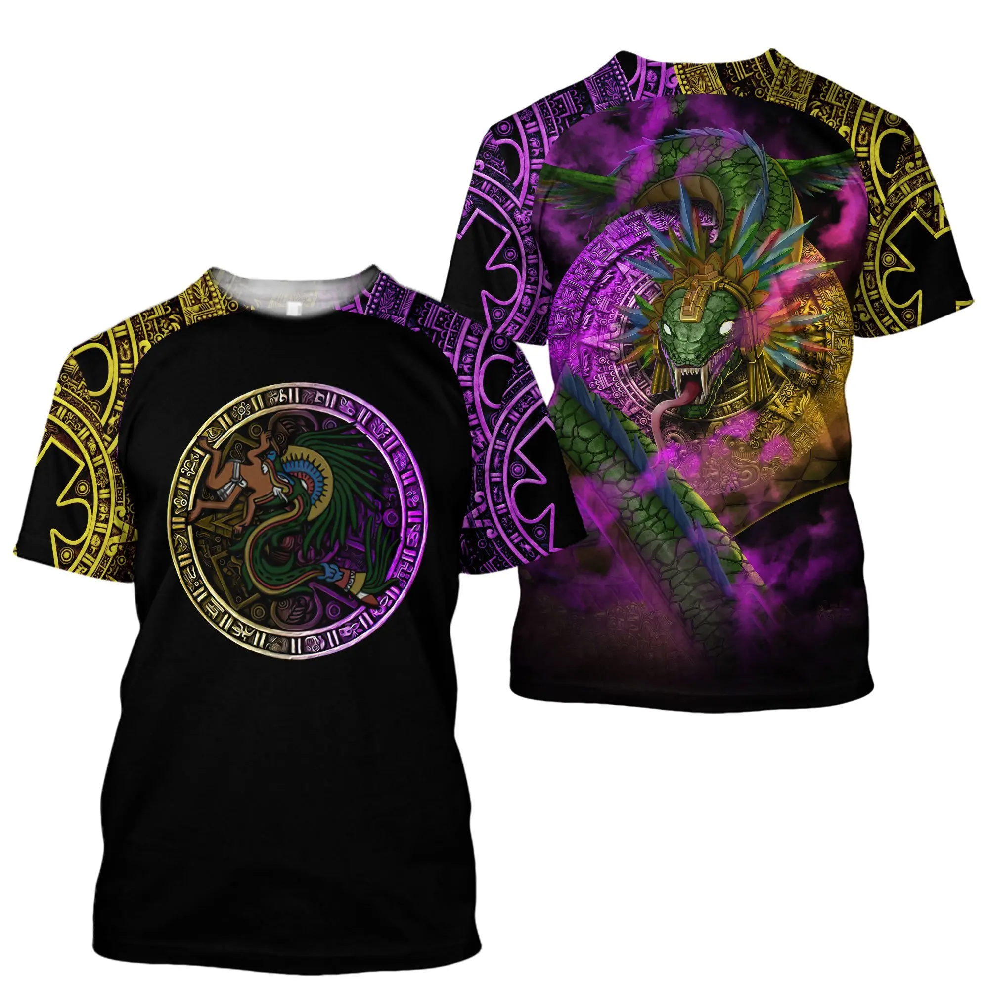 

2021 New Mexico Eagle American Skull World National Emblem Map Flag 3D Fashion Full Print Rundhals T-Shirt Männer und Frauen -01