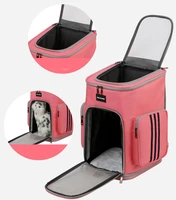 cat carrier bag pet dog handbag breathable portable big cat bag outdoor travel transporter carrying mesh sided backpack 2021 new