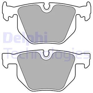 

FOR DELPHI LP1834 BRAKE LINING BACK 7S-E65-E66