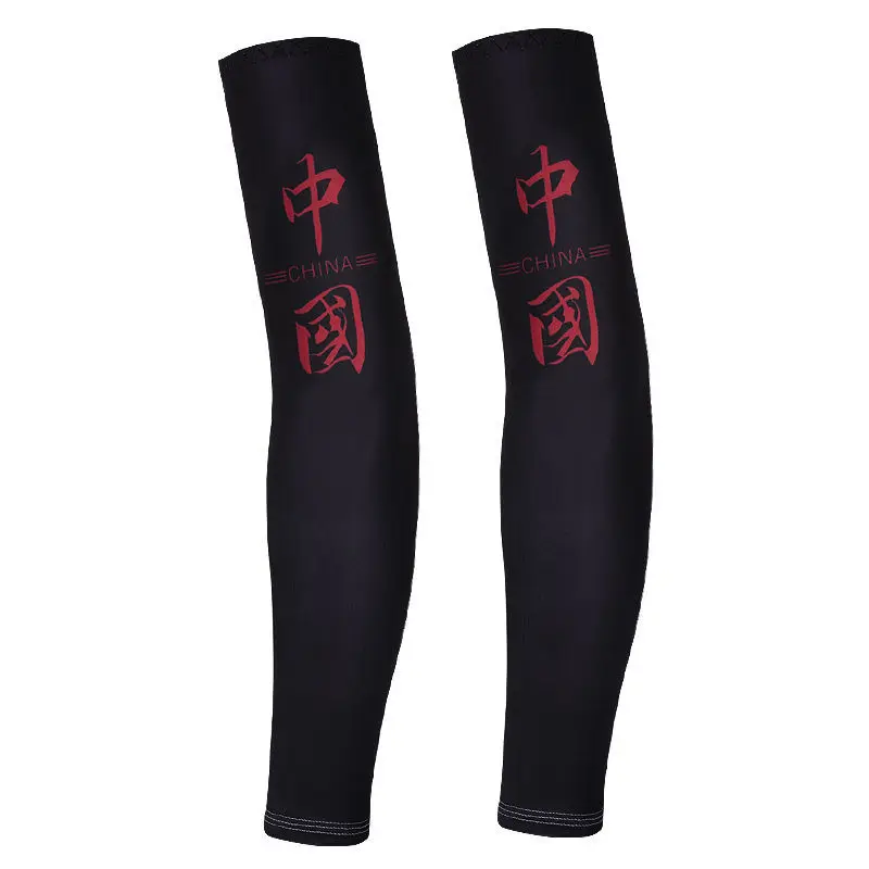 

Summer Fashion Women Men Sports Arm Compression Sleeve Cycling Arm Warmer Running Basketball UV Protection Ice Fabric 2022