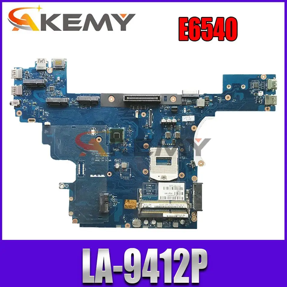

For Dell Latitude E6540 Series Laptop Motherboard LA-9412P CN-00C96W 00C96W 0C96W DDR3L