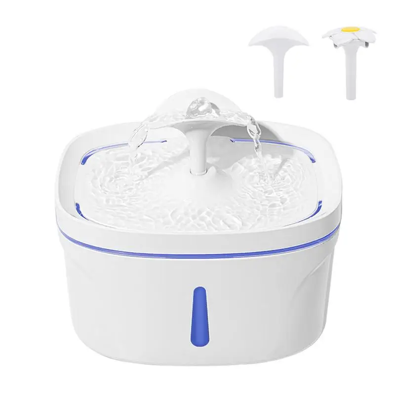 

Cat Fountain Automatic Water Dispenser 84oz/2.5L LED Cat Water Fountain Dog Water Dispenser With Smart Pump For Cats Dogs