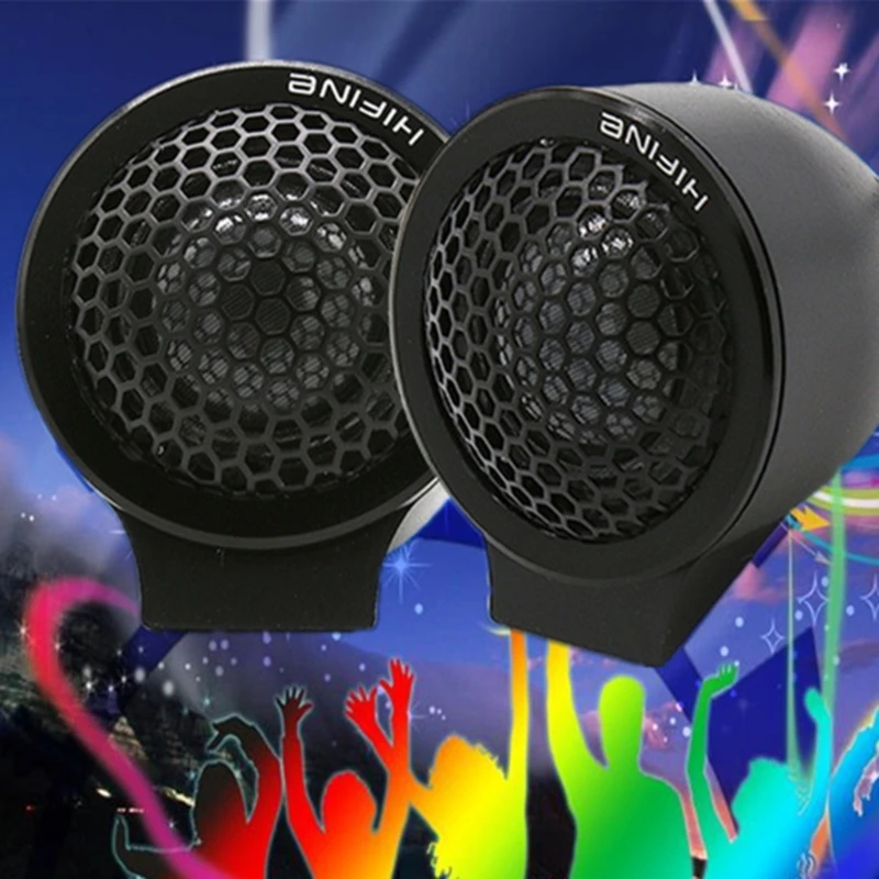 2x25 мм шелковая пленка высокомощный магнитный твитер для студии звукозаписи