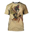 Футболка CLOOCL для мужчин и женщин, рубашка с 3D рисунком богини Египта, Фараона, топ с коротким рукавом в стиле унисекс, пуловер в стиле Харадзюку