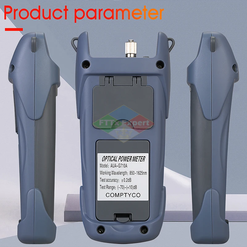 AUA-G710A/G510A Fiber Optical Power Meter FTTH Fiber Optical Cable Tester -70dBm~+10dBm/ -50dBm~+26dBm SC/FC Connector