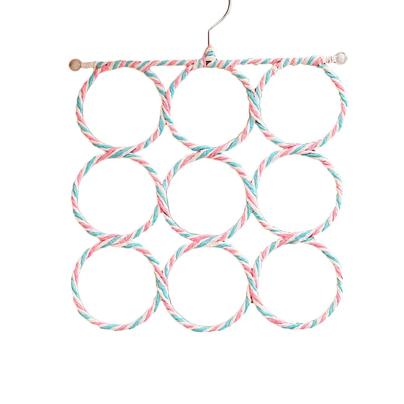 Многопетлевой шнур с 9/12/16/28 отверстиями плетеный ремень для шарфов галстуков