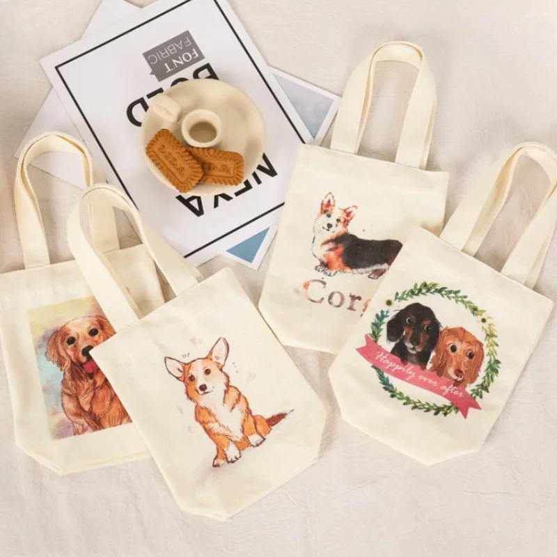 

SUGAW Water Bottle Bags Canvas Thermos Cup Bag Milk Tea Bags Portable Mug Holder Sleeve Aquaflask Cover