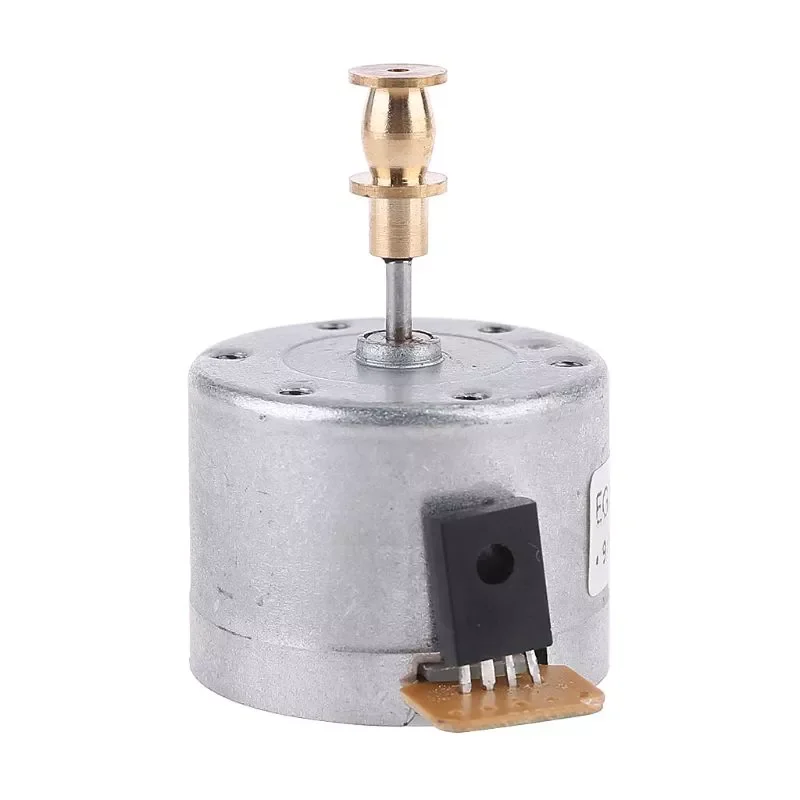 

EG530SD-3F DC5-12V 3-Speed 33/45/78 RPM Adjustable Metal Turntables Motor Copper Sleeve Motor for Turntable Record Player