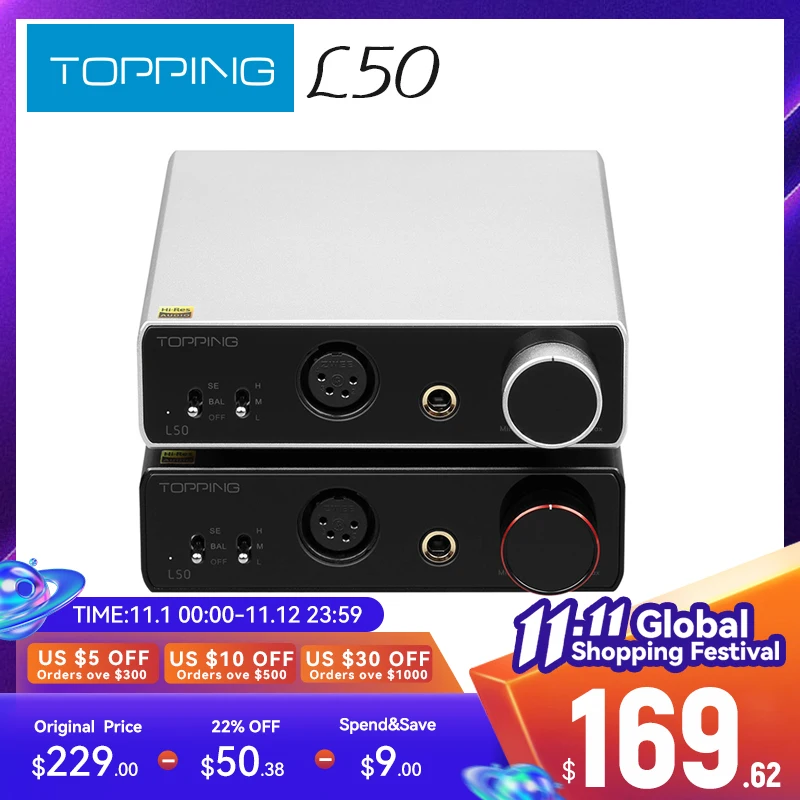 Cena TOPPING L50 NFCA Wzmacniacz Słuchawkowy SE + Wejście BAL 6.35mm/wyjście XLR Hi-res Audio Najlepszy Wzmacniacz Słuchawkowy Do Topingu E50 Tanie TOPPING L50 NFCA Wzmacniacz Słuchawkowy SE + Wejście BAL 6.35mm/wyjście XLR Hi-res Audio Najlepszy Wzmacniacz Słuchawkowy Do Topingu E50