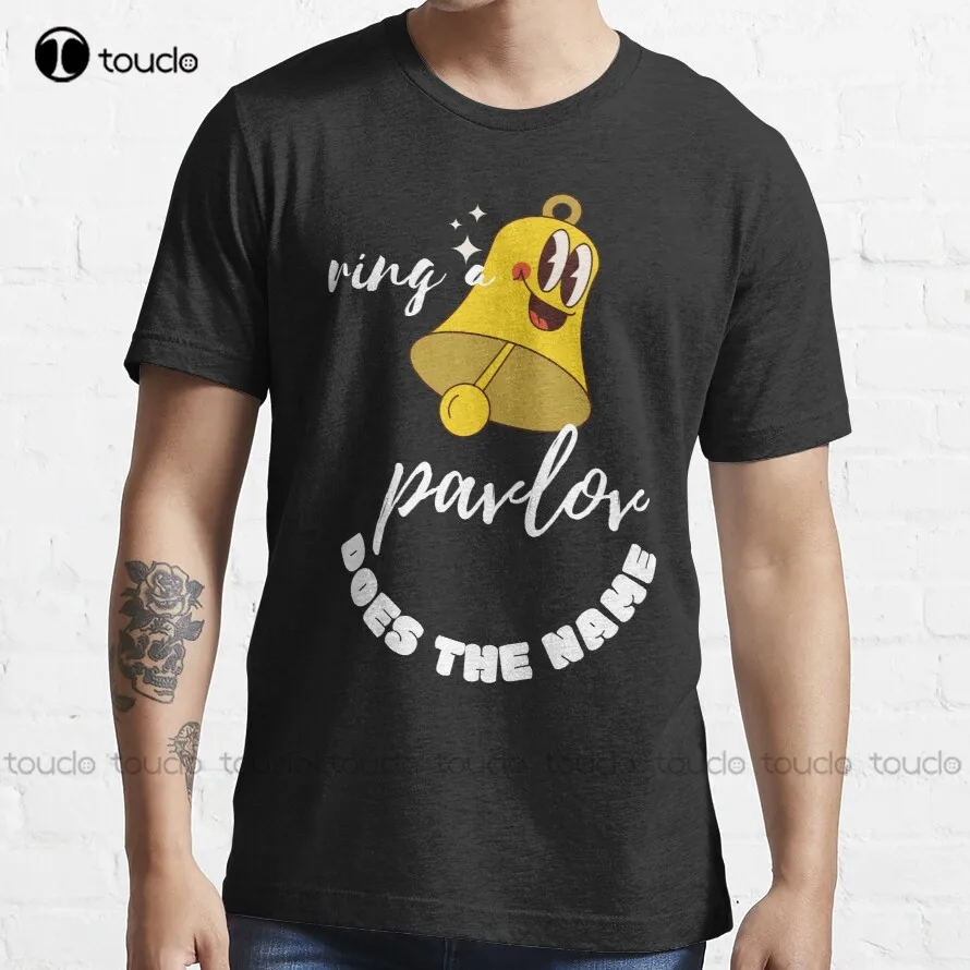 

Женская футболка с надписью «Dose The Name», осенняя футболка в стиле Харадзюку с изображением Павлова, кольца, колокольчика