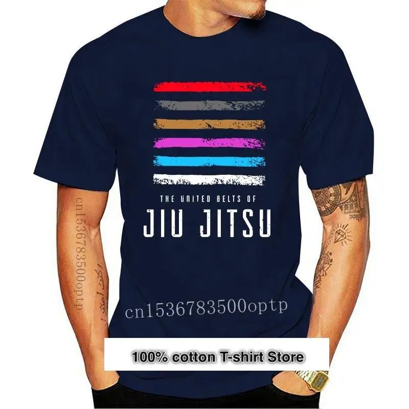 

Camiseta con cinturón Bjj Rank para hombre, camisa para 010140 Jiu Jitsu, nueva