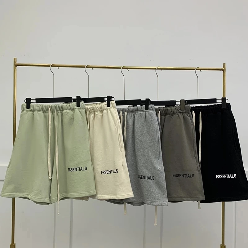 

2021Summer Fashion New Men's Essentials Shorts Loose Hanging Crotch Sports Cotton Shorts Quick-Drying And Breathable Shorts