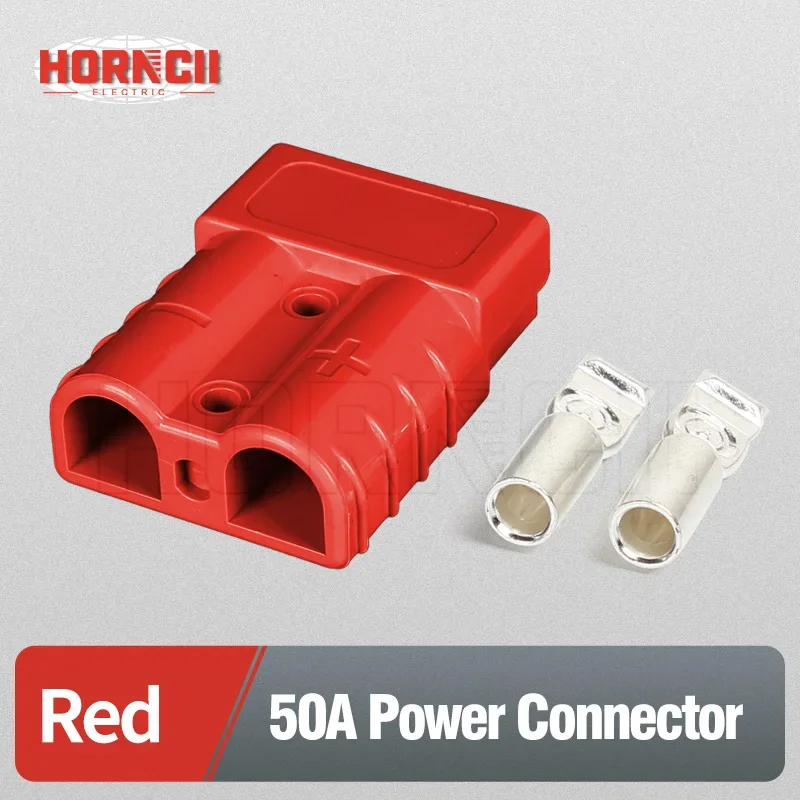 

HORNCII 2-контактный разъем питания 50А 600В DC