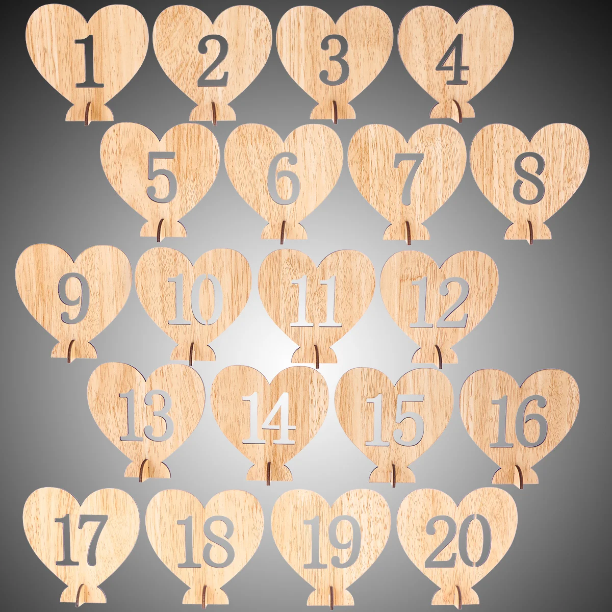 

1-20 Anniversary Table Number Restaurant Table Numbers 1- 20 Table Numbers Wedding Table Numbers Catering Numbers Sign