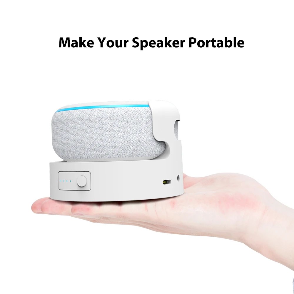 Аккумуляторная батарея для Echo Dot 3rd Gen Make Your Alexa Smart Speaker портативная аккумуляторная